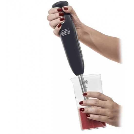 Mixer Vertical Com Haste Em Inox Black+Decker 300W 127V